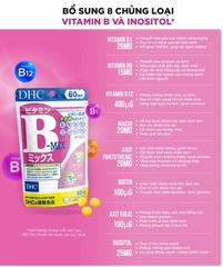 Viên uống DHC Vitamin B Tổng Hợp 90 Ngày - Hàng Nhật nội địa
