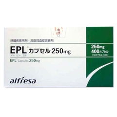 Viên uống hỗ trợ gan nhiễm mỡ EPL Capsules 250mg Alfresa 400 viên – Hàng Nhật Nội Địa