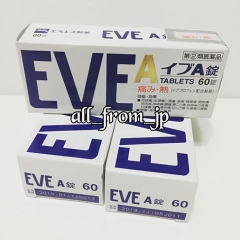 Viên uống giảm đau, hạ sốt Eve A Tablets 60 viên - Hàng Nhật nội địa