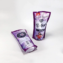 Set 3 túi nước xả vải Comfort 580ml x 3 Màu Tím hương hoa Violet (Thái Lan) - Hàng Nhật nội địa