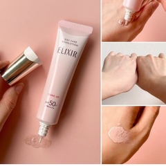 Sữa Chống Nắng Elixir Nâng Tông, Ngừa Lão Hóa 35g - Hàng Nhật nội địa