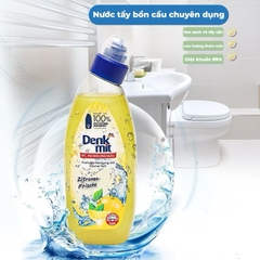 Dung dịch tẩy đa năng nhà vệ sinh, bồn cầu Denkmit 750ml ( hương chanh)