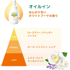 Sữa tắm tạo bọt Navie Foaming Body Wash Kracie 600ml hương cam chanh hoa - Hàng Nhật nội địa