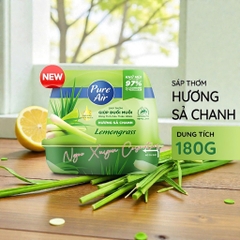 Sáp thơm đuổi muỗi khử mùi Pur Fresh hương chanh sả 200g