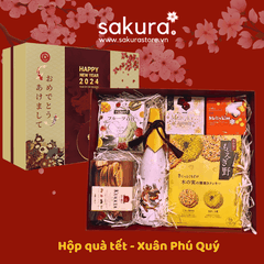 Giỏ quà tết Nhật Bản Xuân Phú Quý