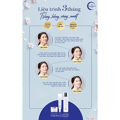 Tinh Chất Yukina Ngừa Nám Tàn Nhang Whitening Deep Treatment Serum 50g - Hàng Nhật nội địa
