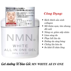 Gel dưỡng tế bào gốc  White All In One Nhật Bản - Hàng nội địa Nhật