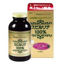 Combo 3 hộp tảo xoắn Spirulina Nhật Bản 2200 viên - Hàng Nhật nội địa