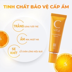 Tinh chất cô đặc dưỡng sáng da, giảm thâm C vita Meishoku Concentrated Serum 30g