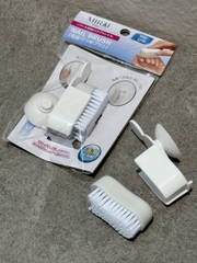 Bàn chải chà móng mini có giá treo MIRAI (đã phân loại) - Hàng Nhật nội địa