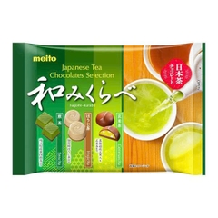Socola Meito mix 3 vị trà 111g - Hàng Nhật nội địa