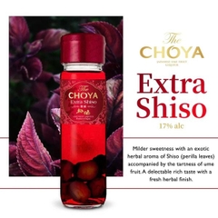 Rượu mơ Choya Extra Shiso 17% chai 700ml - Hàng Nhật nội địa