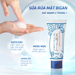 Sữa Rửa Mặt Ngăn Ngừa Mụn Meishoku Bigan Facial Wash 80g - Hàng Nhật nội địa