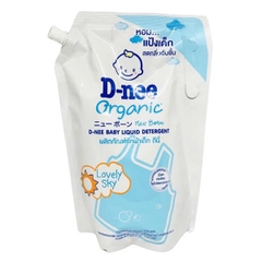 ( Thái Lan) Nước giặt D-nee nội địa màu xanh dương hương Lovely Sky túi 1300ml