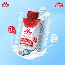Sữa chua uống không béo ít đường Morinaga 190ml ( vị nguyên bản) - Hàng Nhật nội địa