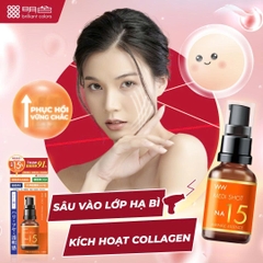 Tinh Chất Niacinamide 15% Giảm Nhăn Chuyên Sâu Meishoku Medi Shot Na15 30ml - Hàng Nhật nội địa