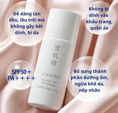 Kem nền trang điểm cho da nhạy cảm BB Sekkisei Clear Wellness Essence 26ml ( 01 trắng sáng) - Hàng Nhật Nội Địa