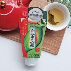 Sữa rửa mặt trà xanh Rohto Shirochasou Green Tea Foam - Hàng Nhật nội địa