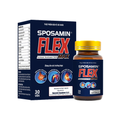 SPOSAMIN FLEX MAX - Giảm Đau Xương Khớp, Vận Động Trơn Tru