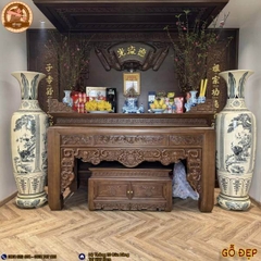 Bàn Thờ Gỗ Lim BT 6856