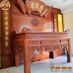 Án Gian Thờ Gỗ Hương Đá BT 556