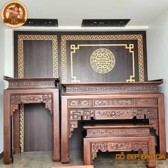 Mẫu Bàn Thờ Phật Và Gia Tiên BT 315