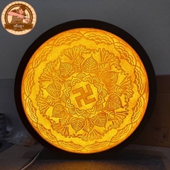 Tranh Trúc Chỉ Mandala - TC 33