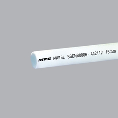 Ống luồn dây điện cứng PVC Ø16mm A9016L MPE