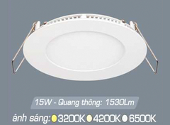 Đèn Led âm trần Afc 668 15W