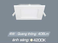 Đèn Led âm trần Afc 669 4W