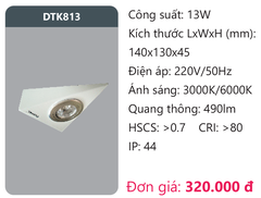 Đèn led trang trí tủ kính Duhal DTK813