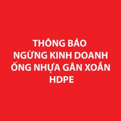 Bảng giá ống nhựa gân xoắn HDPE Việt Nam