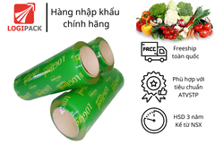 Lõi màng bọc thực phẩm PVC Logifood _ 35cm x 500m _ Nhập khẩu từ Thái Lan