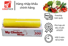 Màng bọc thực phẩm PVC My Choice Wrap - 30cm x 206m