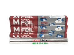 Giấy bạc nướng M Foil _ 45cm x 11m _ Nhập Khẩu Thái Lan