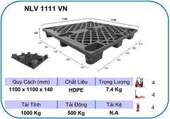 NLV 1111 VN (1100 x 1100 x 140 mm)