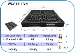 WLV 1111 VN (1100 x 1100 x 125 mm)