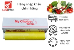 Màng bọc thực phẩm PVC My Choice Wrap - cuộn lớn (45cm x 206m)