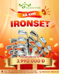 XẢ KHO IRONSET - GIÁ SẬP SÀN CHỈ TỪ 3.990.000Đ!