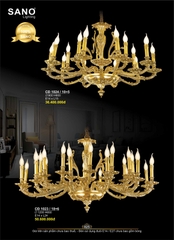 catalogue và bảng giá đèn trang trí SANO 27