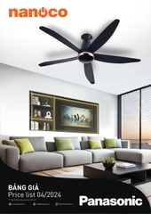 catalogue và bảng giá thiết bị điện Panasonic 1