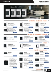 catalogue và bảng giá thiết bị điện Panasonic 14