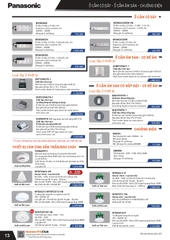 catalogue và bảng giá thiết bị điện Panasonic 15