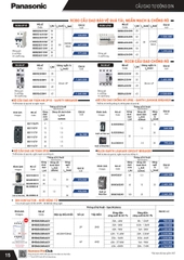 catalogue và bảng giá thiết bị điện Panasonic 17