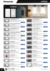 catalogue và bảng giá thiết bị điện Panasonic 3