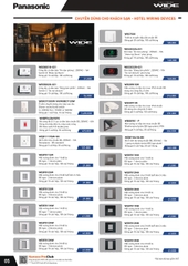 catalogue và bảng giá thiết bị điện Panasonic 7