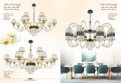 catalogue và bảng giá đèn trang trí nam long 20