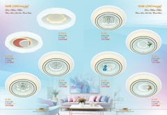catalogue và bảng giá đèn trang trí nam long 32