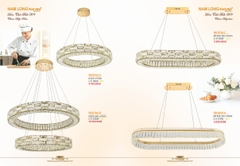 catalogue và bảng giá đèn trang trí nam long 36