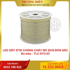 LED DÂY 5730 CHỐNG CHÁY NỔ 2018 ĐƠN SẮC